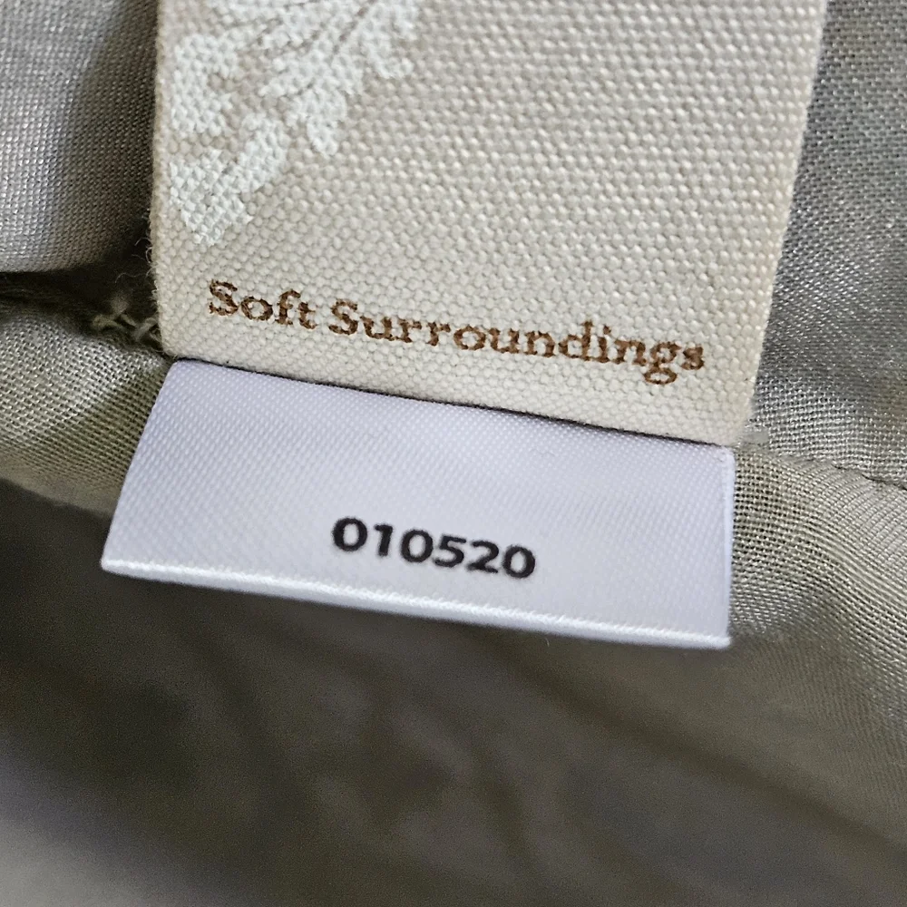 Soft Surroundings Medina Floral Jacquard Embroidered Kimono Size S M - Picture 9 of 9